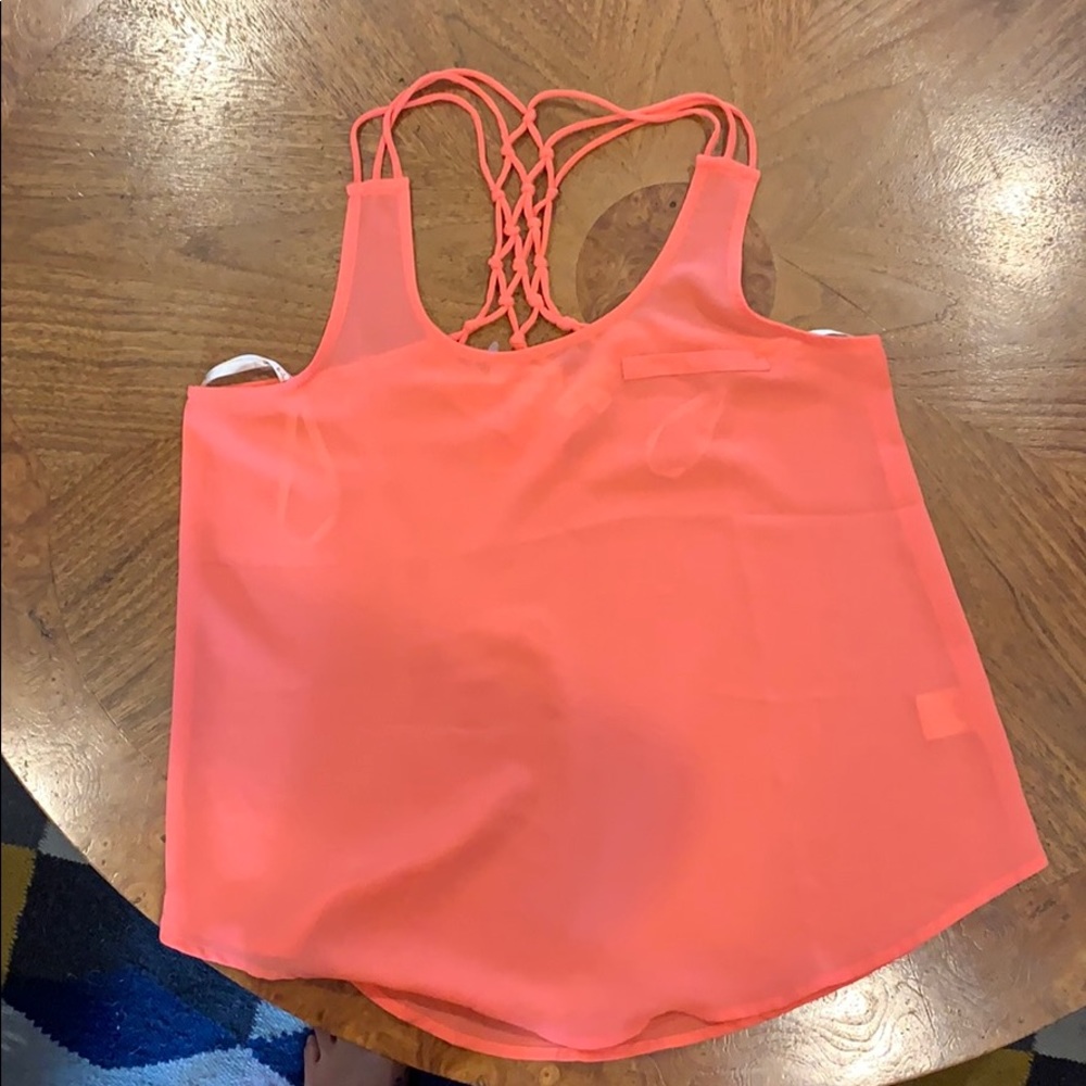 Coral Blouse